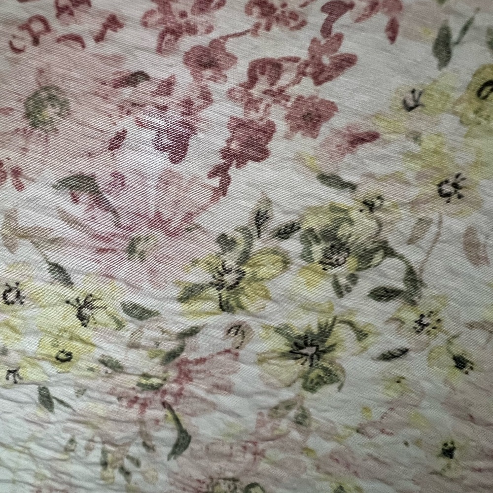 H&M Floral Maxi Dress - Cream, Pink, Green - Picture 4 of 4